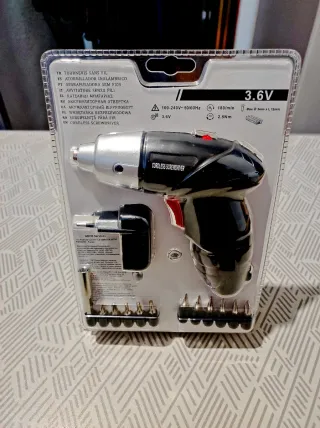 ATORNILLADOR inalámbrico NUEVO