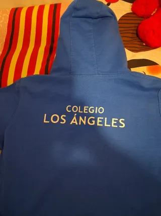 Sudadera Colegio Los Ángeles Azul talla 14