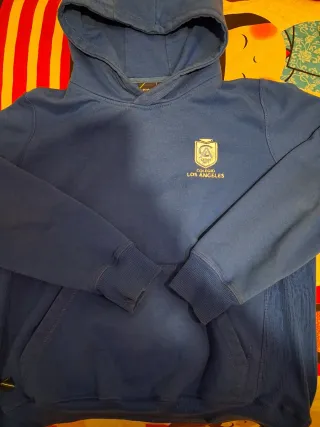 Sudadera Colegio Los Ángeles Azul talla 14
