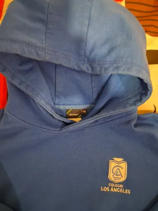 Sudadera Colegio Los Ángeles Azul talla 14