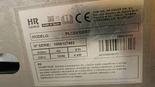 Plancha profesional eléctrica PLCE6100RT