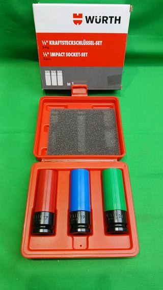 Juego de Vasos de Impacto para Ruedas  WURTH