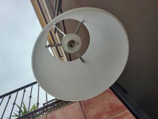 lampara de techo dos tulipas