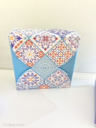 10 Porta confetti stile maiolica