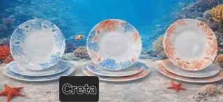 Set 18 piatti in ceramica artigianale