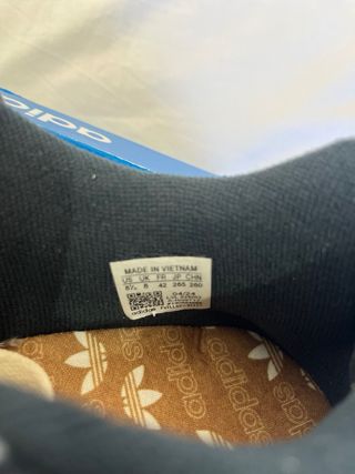 Adidas Forum Low CL Blue Suede Sneakers 42 New