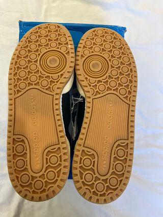 Adidas Forum Low CL Blue Suede Sneakers 42 New