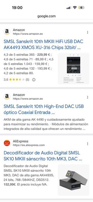 SMSL Sanskrit 10th MkII AK4493 H DAC