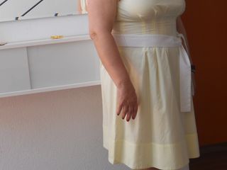 Vestido amarillo Caroll