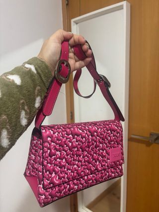 Cartera TOUS rosa Kaos con ositos – como nueva