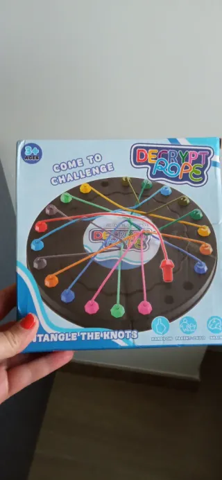 Juego de lógica Decrypt Rope