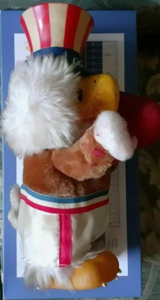 Peluche Aquila Zio Sam US Boxer Olimpiadi 1984 toy