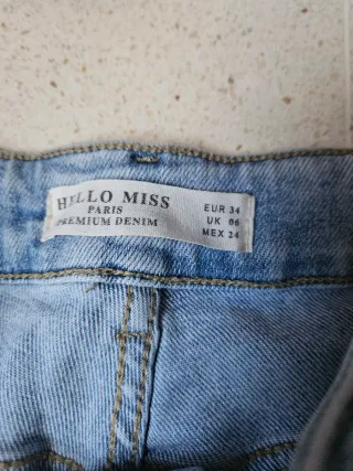 Jeans anchos elásticos