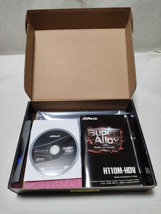 Scheda madre ASrock H110M-HDV