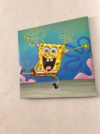 Cuadro decorativo Bob Esponja