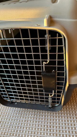 Transportín Perro/Gato Beige y Gris 54cm largo