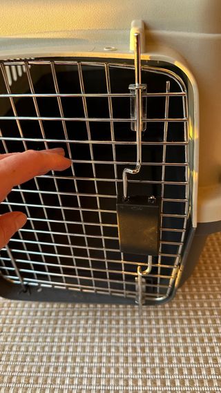 Transportín Perro/Gato Beige y Gris 54cm largo