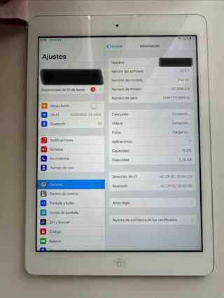 iPad Wifi 16Gb Silver