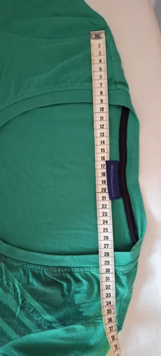 Maglia Trussardi Jeans verde scollo rotondo