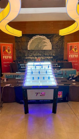 Instalacion de futbolines tsunami , dianas online