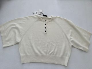 Jersey punto manga ancha