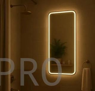 Espejo LED Táctil Cuadrado modelo 2096