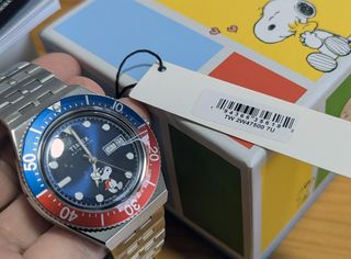 Reloj Timex M79 Automático x Snoopy Peanuts Nuevo