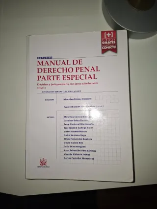 Manual de Derecho Penal Parte Especial Tomo 1