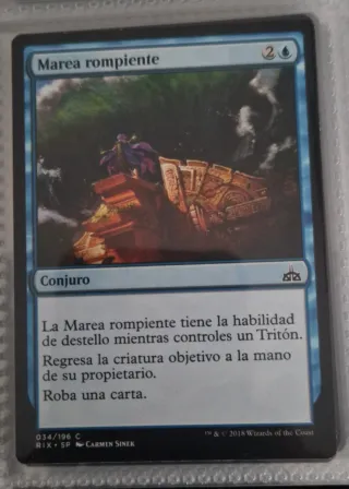 Marea Rompiente Magic The Gathering Carta