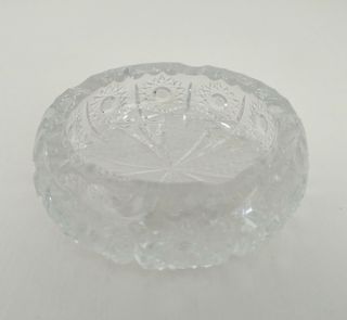 Posacenere vintage cristallo Boemia anni '70