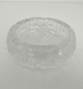 Posacenere vintage cristallo Boemia anni '70