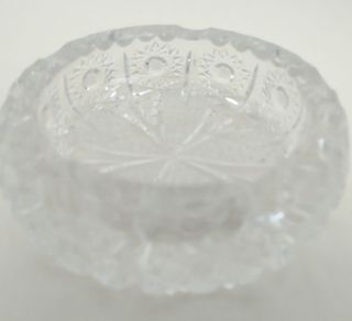 Posacenere vintage cristallo Boemia anni '70