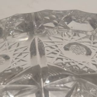 Posacenere vintage cristallo Boemia anni '70