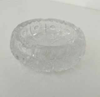 Posacenere vintage cristallo Boemia anni '70