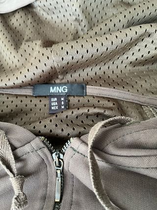 Bomber con capucha Mango M