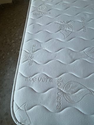 Somier y Colchón Viscoelástico 135