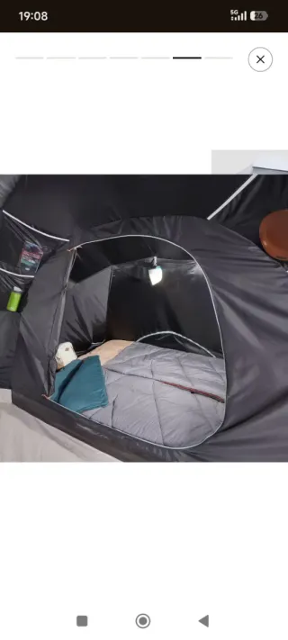 Tienda campaña familiar 4 personas Quechua