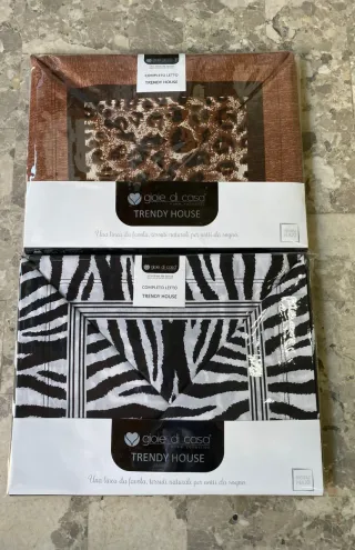 Completo letto Animalier