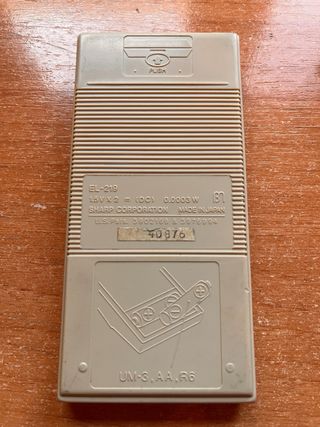 Calculadora Sharp Vintage