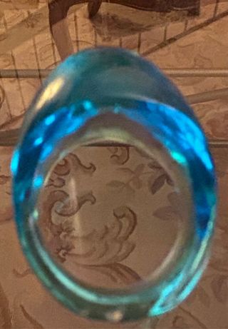 Anello Cristallo Lalique Blu