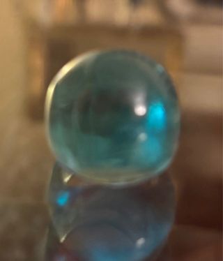 Anello Cristallo Lalique Blu