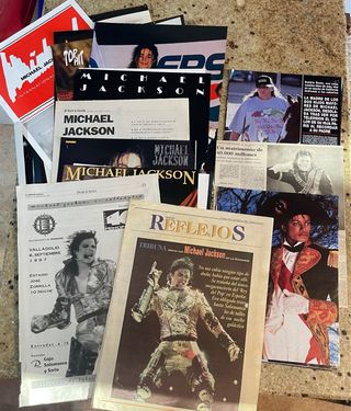 Gran colección Michael Jackson: pósters y prensa