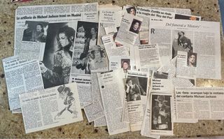 Gran colección Michael Jackson: pósters y prensa