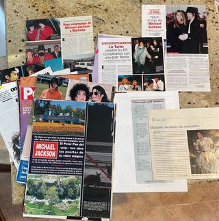 Gran colección Michael Jackson: pósters y prensa