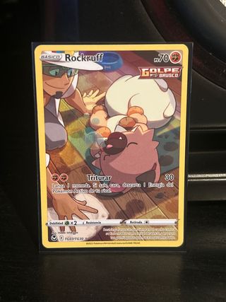 Carta Pokémon Rockruff TG07/TG30