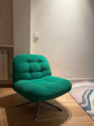 Silla giratoria IKEA Kelinge verde