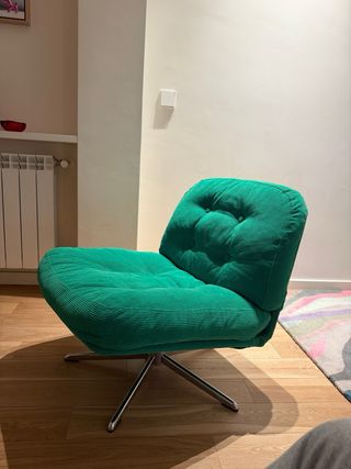 Silla giratoria IKEA Kelinge verde
