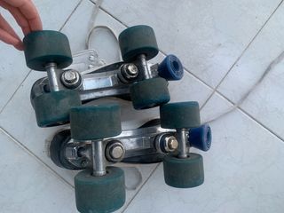 Patines 4 Ruedas Blancos ROX. Talla 33-35