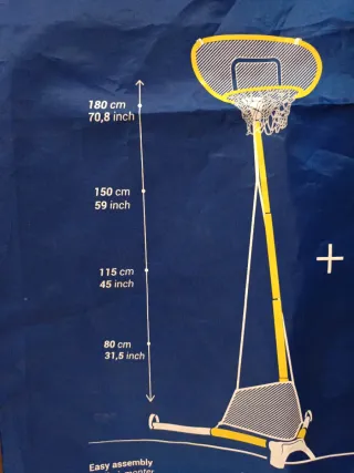 Canasta infantil plegable Decathlon