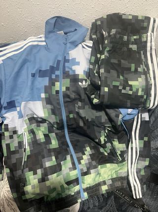 Chándal Adidas Minecraft Pixelado
